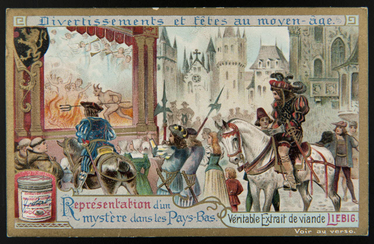 carte réclame chromo Anvers 1902 1995.1.920.6 Photo