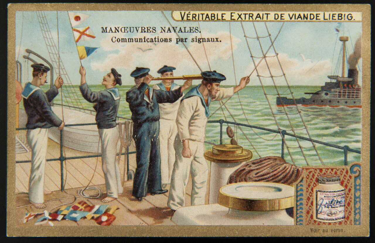 carte réclame chromo Anvers 1902 1995.1.923.2 Photo