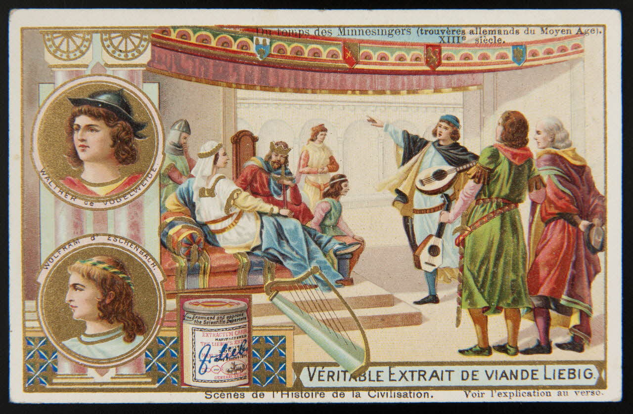 carte réclame chromo Anvers 1902 1995.1.925.2 Photo