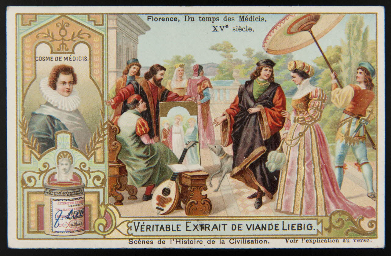 carte réclame chromo Anvers 1902 1995.1.925.3 Photo