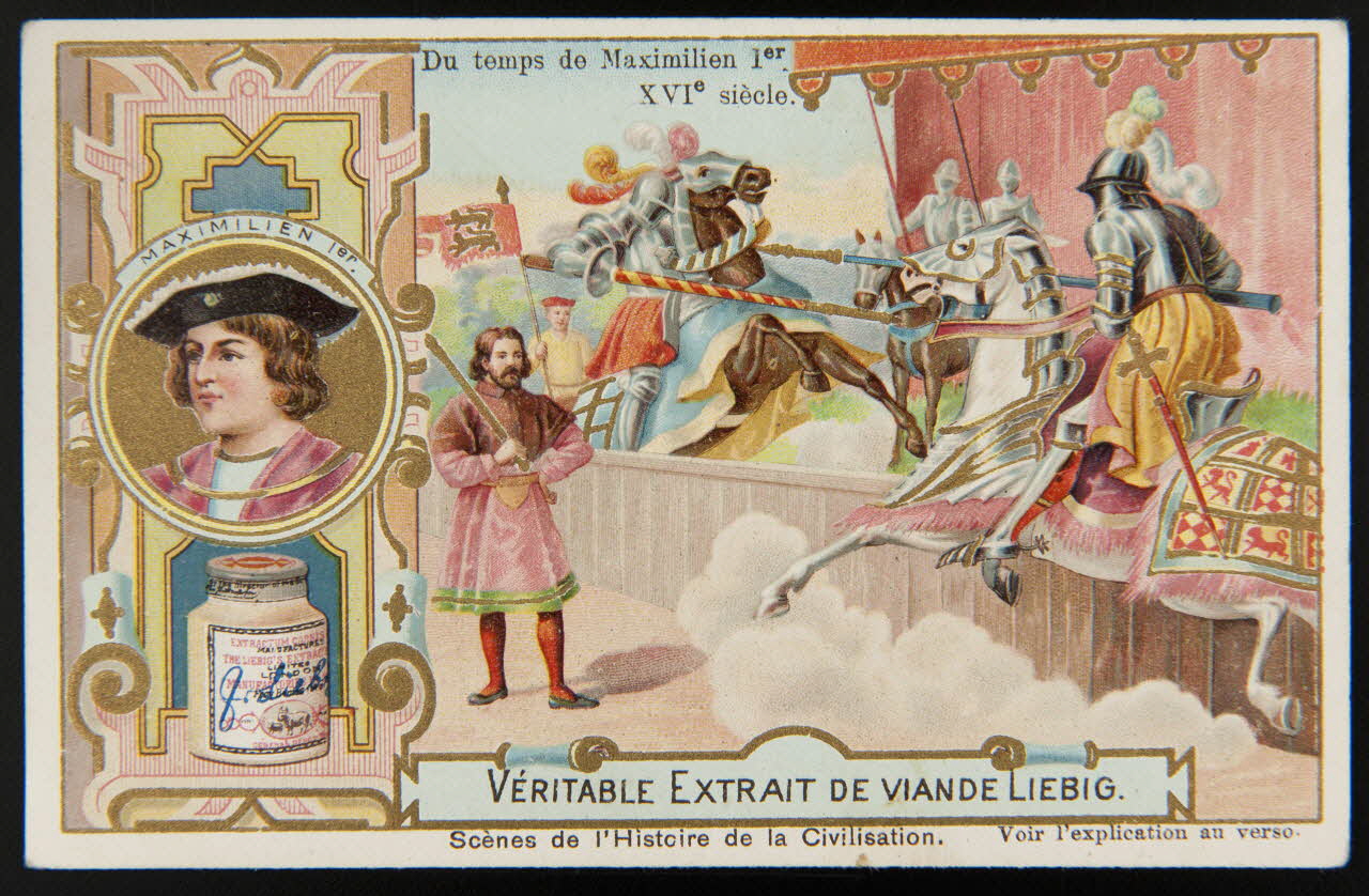 carte réclame chromo Anvers 1902 1995.1.925.4 Photo
