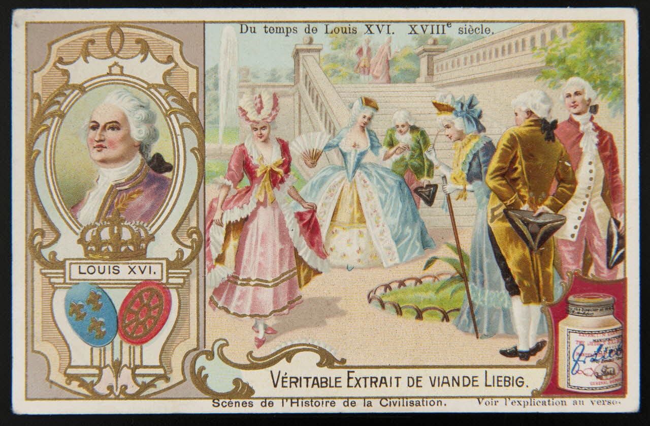 carte réclame chromo Anvers 1902 1995.1.925.6 Photo