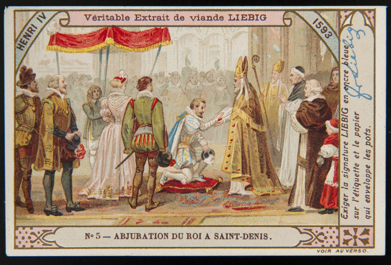 carte réclame chromo Anvers 1902 1995.1.927.5 Photo