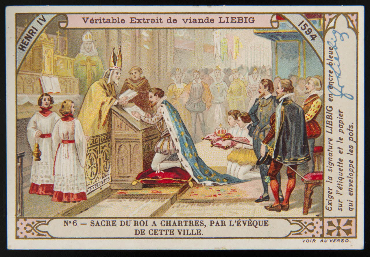 carte réclame chromo Anvers 1902 1995.1.927.6 Photo