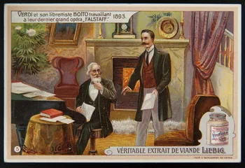 carte réclame chromo Anvers 1902 1995.1.929.5  Photo