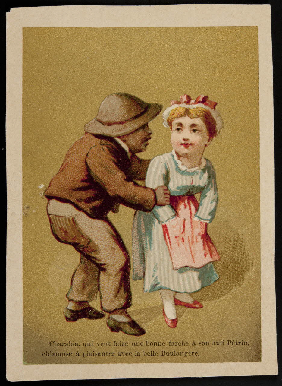 Bognard carte réclame chromo Paris 1876-1890 1995.1.93.1 Photo