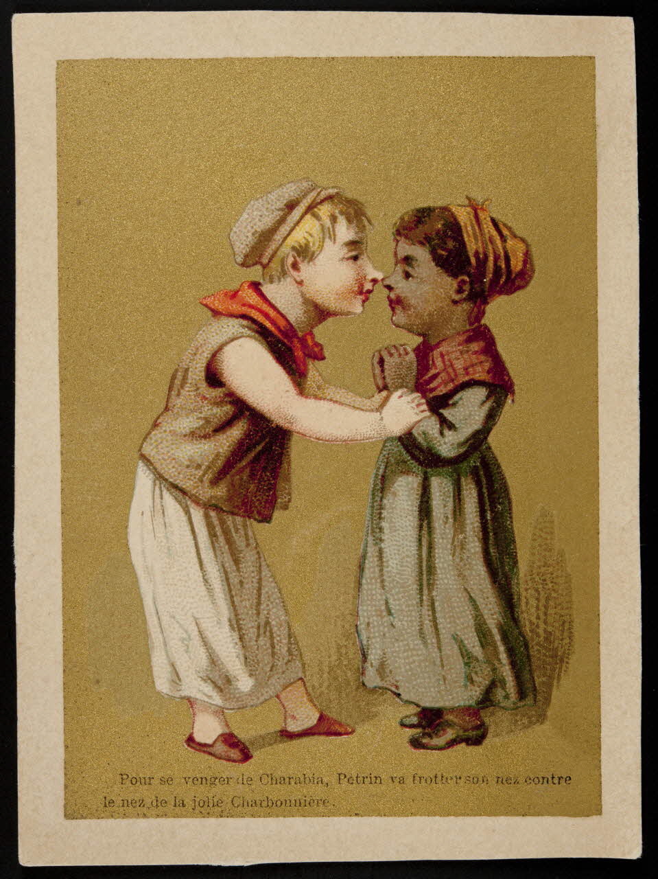 Bognard carte réclame chromo Paris 1876-1890 1995.1.93.3 Photo