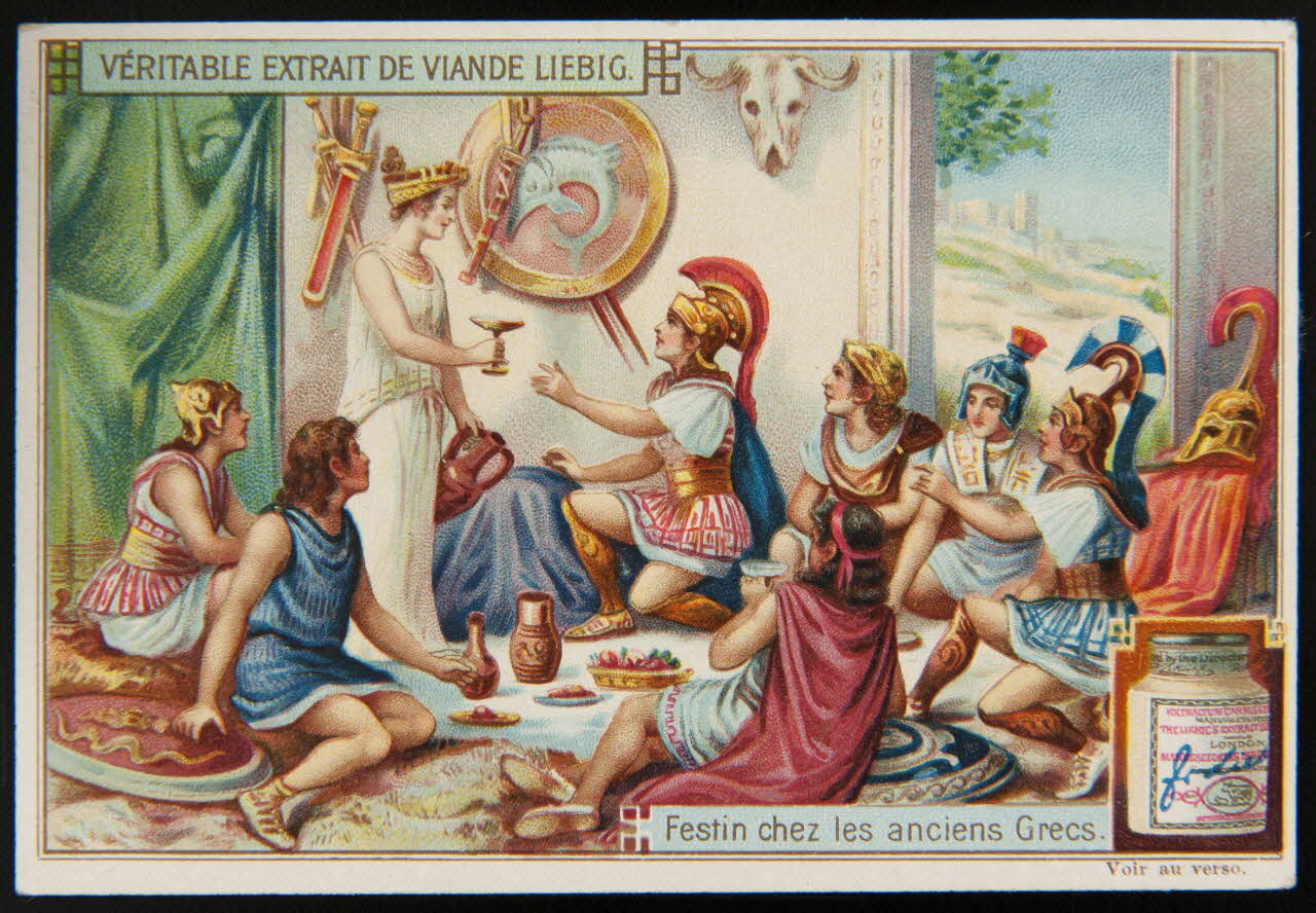 carte réclame chromo Belgique 1903 1995.1.932.3 Photo