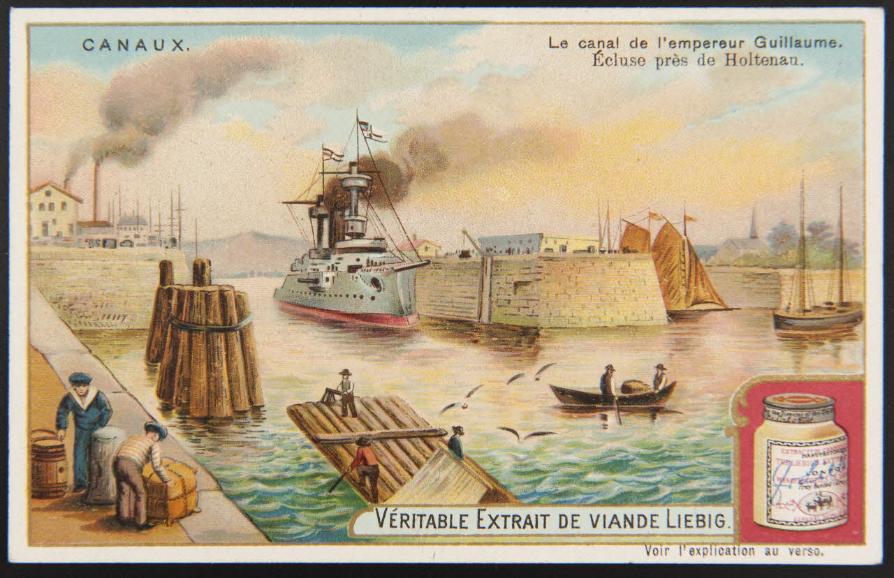 carte réclame chromo Anvers 1903 1995.1.934.1 Photo