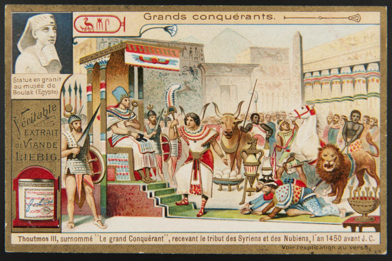 carte réclame chromo Anvers 1903 1995.1.936.1 Photo