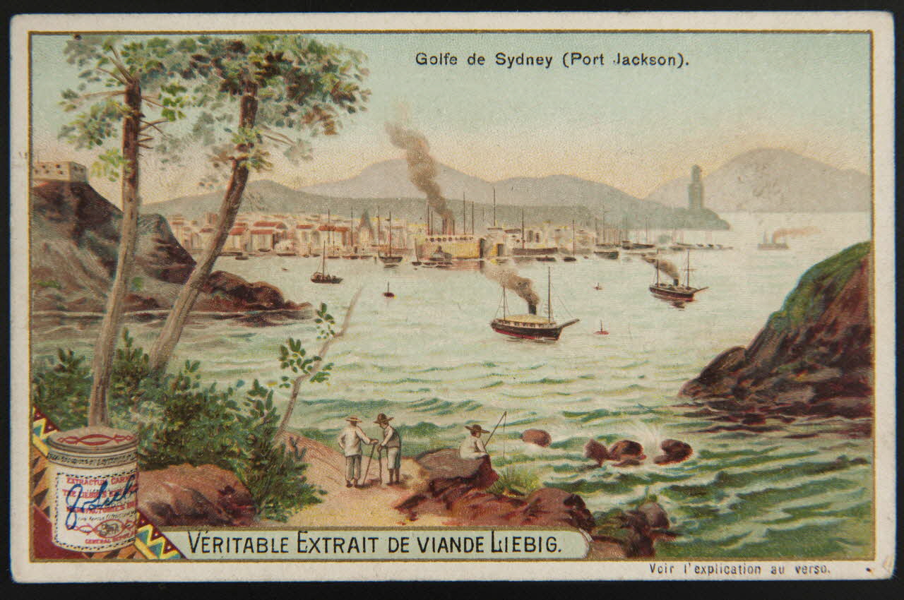 carte réclame chromo Anvers 1903 1995.1.938.5 Photo