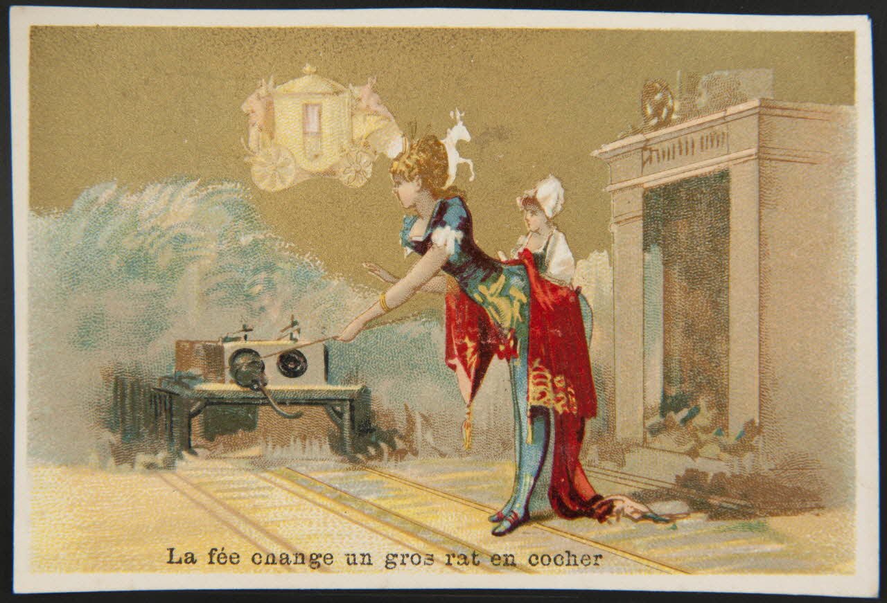 Bognard carte réclame chromo Paris 1876-1890 1995.1.94.5 Photo