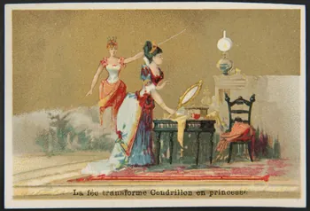 Bognard carte réclame chromo Paris 1876-1890 1995.1.94.6 Photo