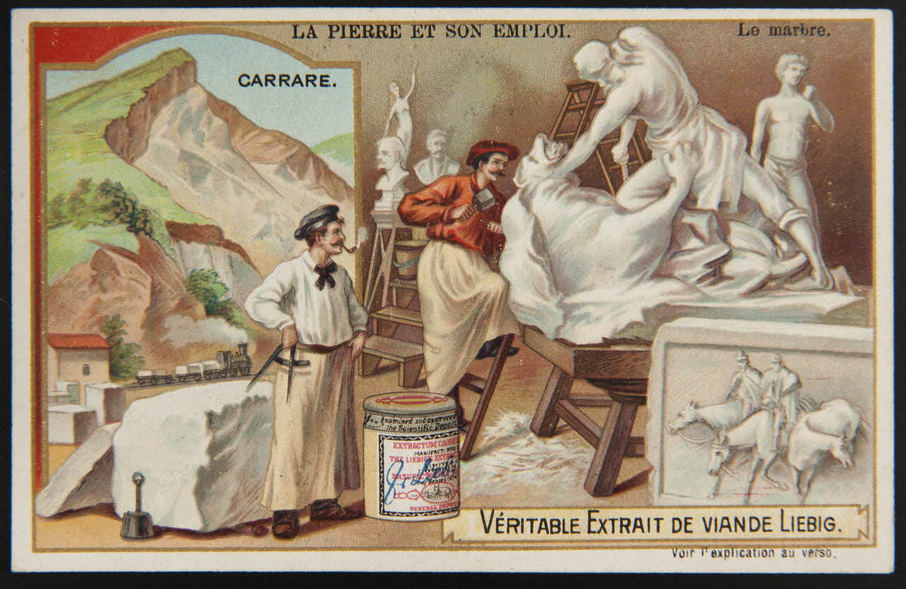 carte réclame chromo Anvers 1903 1995.1.940.4 Photo