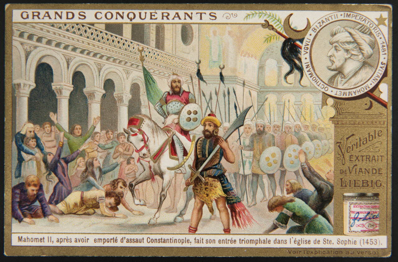 carte réclame chromo Anvers 1904 1995.1.945.3 Photo