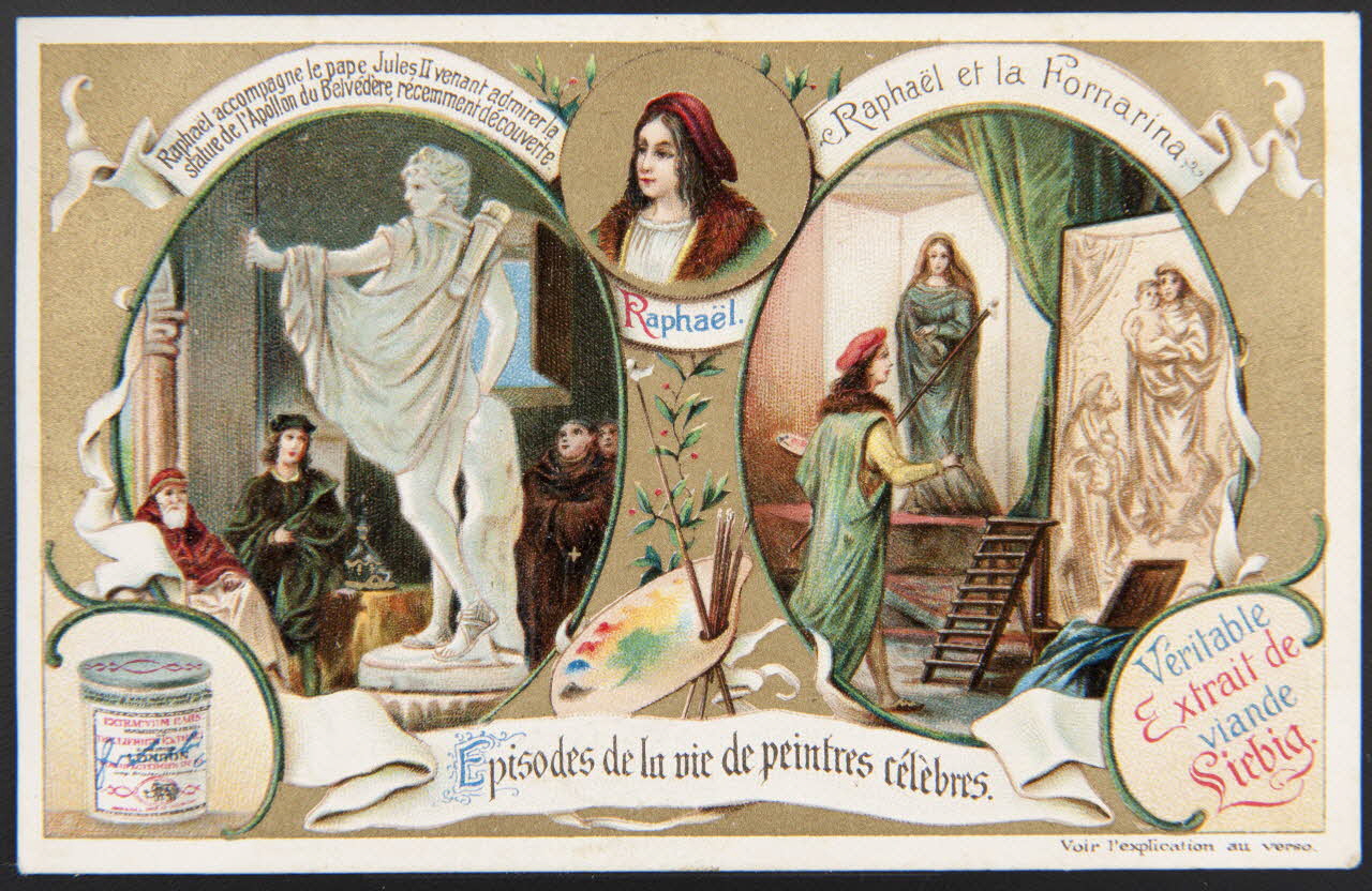 carte réclame chromo Anvers 1904 1995.1.949.4 Photo