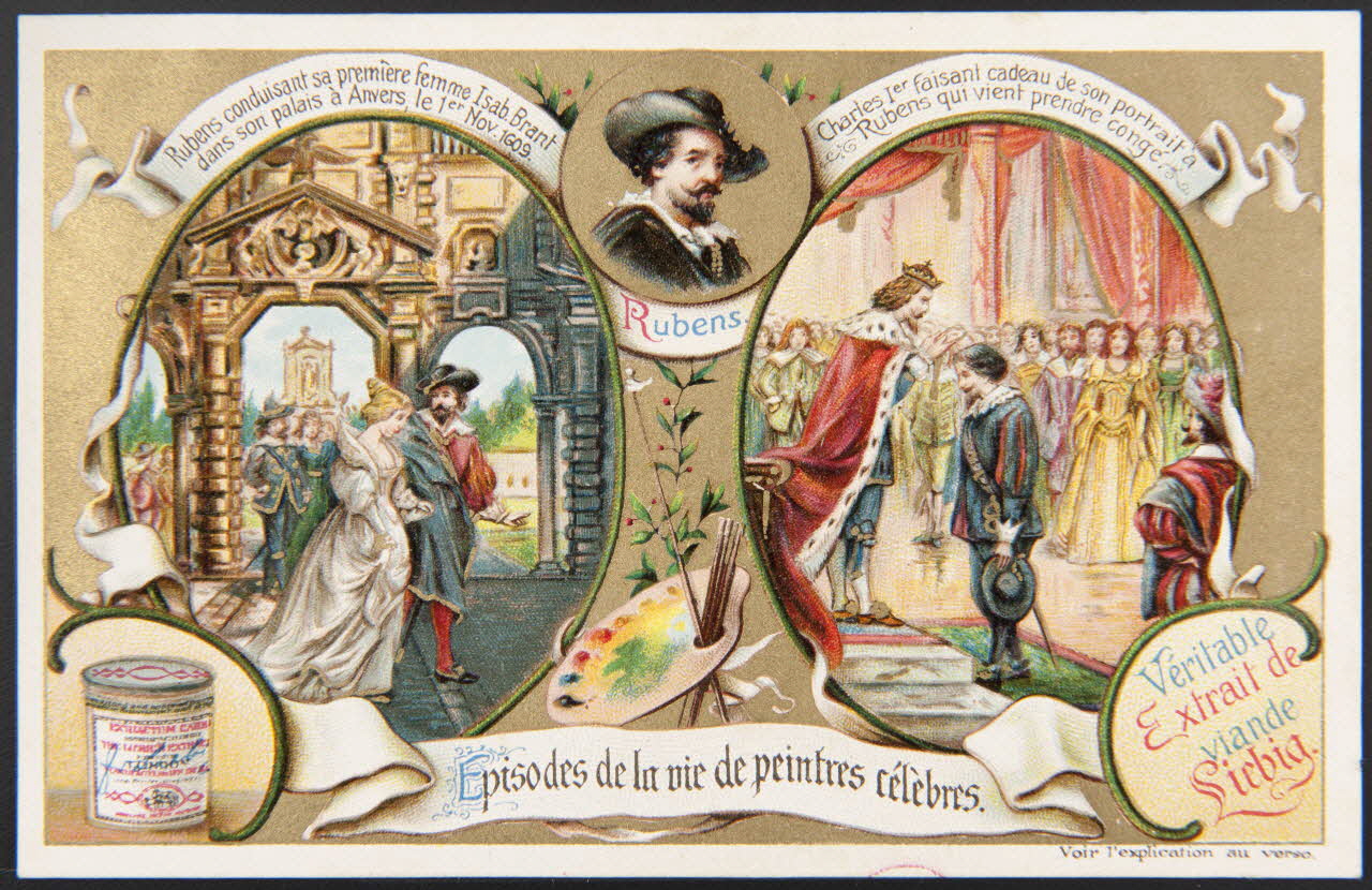 carte réclame chromo Anvers 1904 1995.1.949.5 Photo