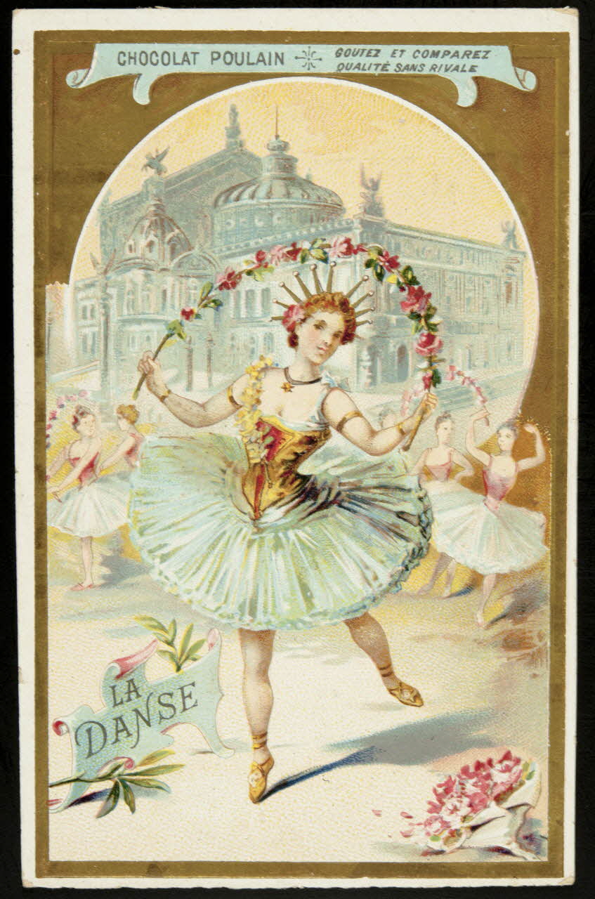 Imprimerie H. Laas carte réclame chromo Paris 1878-1905 1995.1.950.2 Photo
