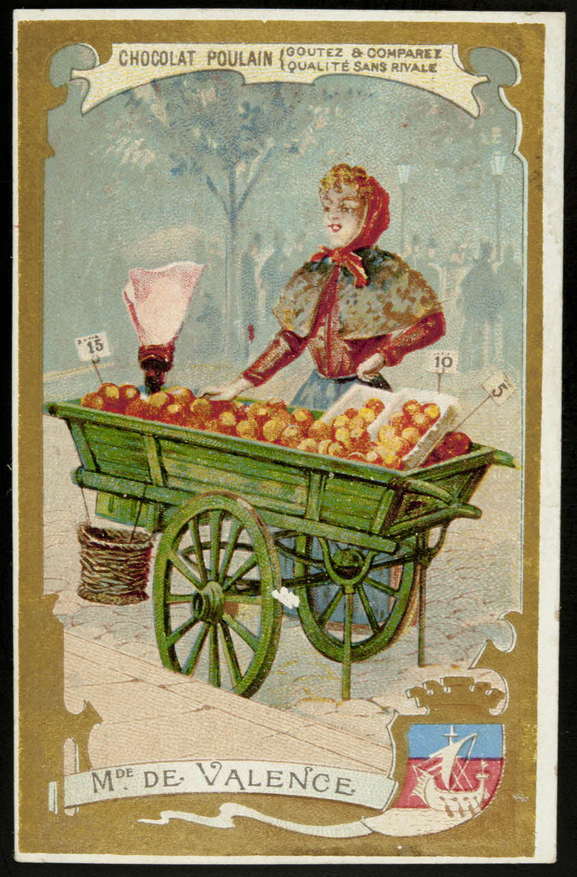 Imprimerie H. Laas carte réclame chromo Paris 1878-1905 1995.1.951.5 Photo