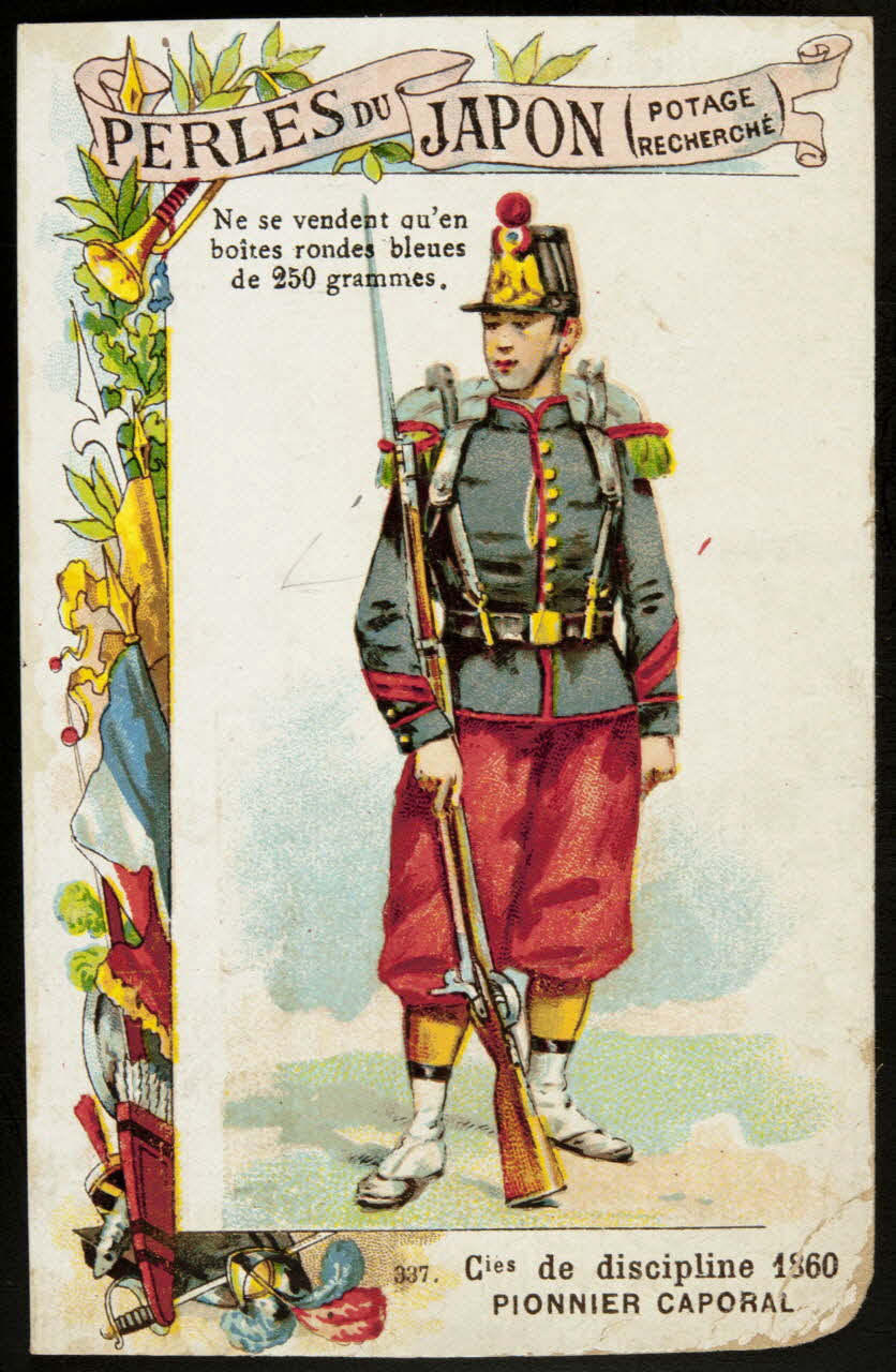 Imprimerie H. Laas ; Imprimerie Emile Pécaud & Cie carte réclame chromo Paris 1900-1905 1995.1.953.19 Photo