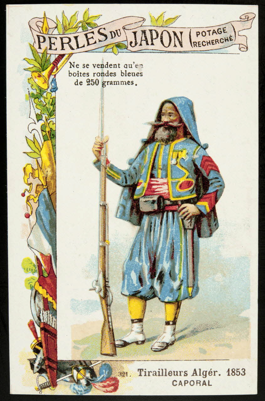 Imprimerie H. Laas ; Imprimerie Emile Pécaud & Cie carte réclame chromo Paris 1900-1905 1995.1.953.28 Photo