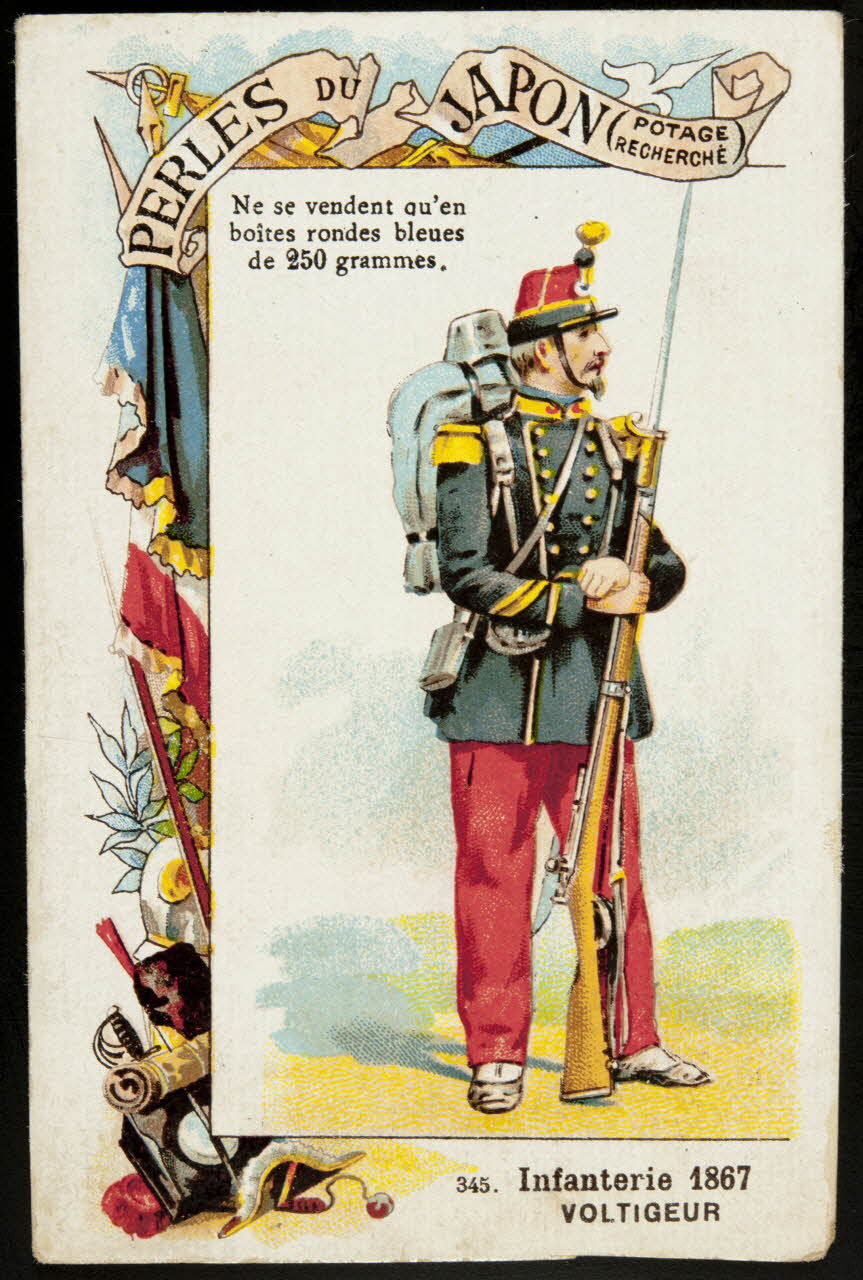 Imprimerie H. Laas ; Imprimerie Emile Pécaud & Cie carte réclame chromo Paris 1900-1905 1995.1.954.1 Photo