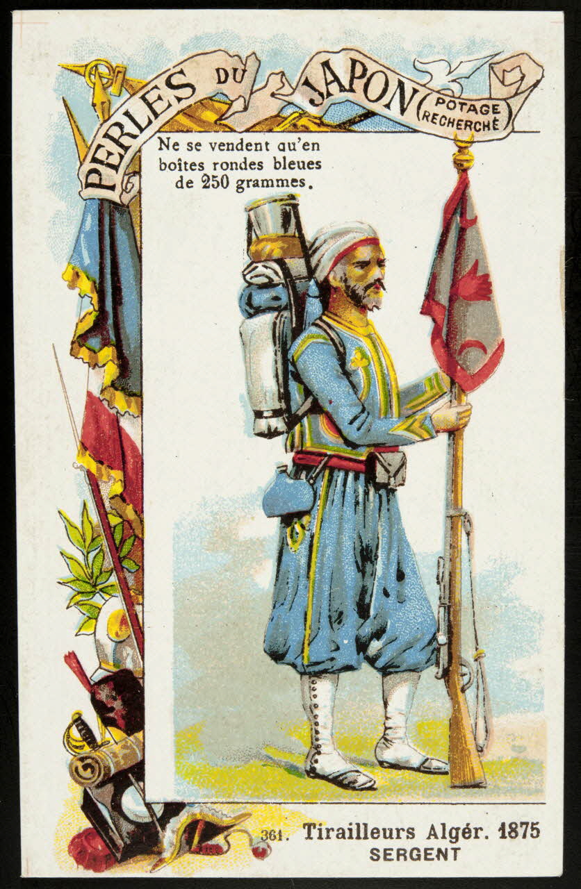 Imprimerie H. Laas ; Imprimerie Emile Pécaud & Cie carte réclame chromo Paris 1900-1905 1995.1.954.15 Photo