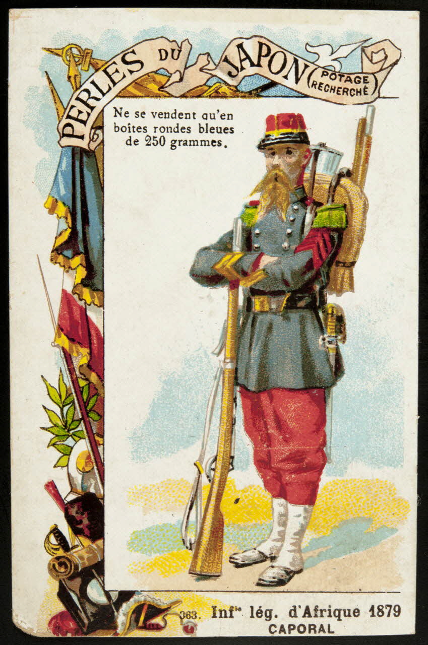 Imprimerie H. Laas ; Imprimerie Emile Pécaud & Cie carte réclame chromo Paris 1900-1905 1995.1.954.17 Photo