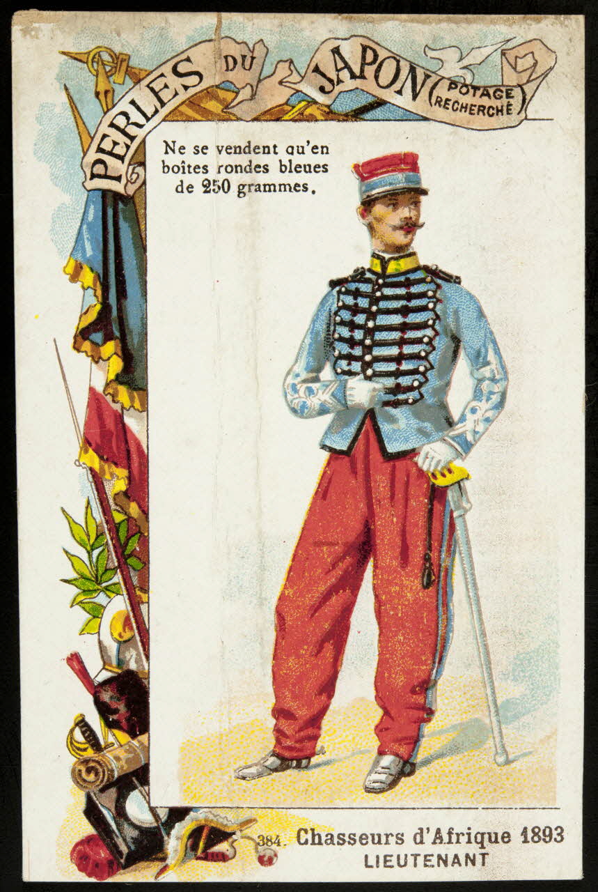 Imprimerie H. Laas ; Imprimerie Emile Pécaud & Cie carte réclame chromo Paris 1900-1905 1995.1.954.36 Photo