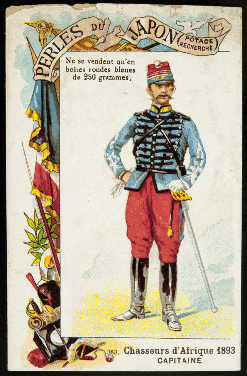 Imprimerie H. Laas ; Imprimerie Emile Pécaud & Cie carte réclame chromo Paris 1900-1905 1995.1.954.44 Photo