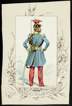 Titeur E. ; Imprimerie H. Laas carte réclame chromo Paris 1878-1905 1995.1.955.12 Photo