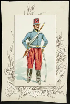 Titeur E. ; Imprimerie H. Laas carte réclame chromo Paris 1878-1905 1995.1.955.14 Photo
