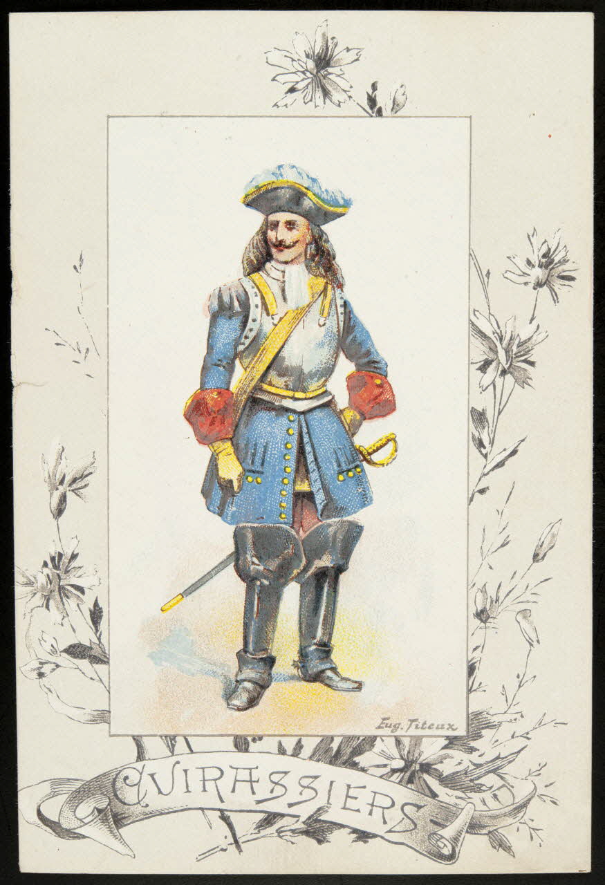 Titeur E. ; Imprimerie H. Laas carte réclame chromo Paris 1878-1905 1995.1.955.21 Photo