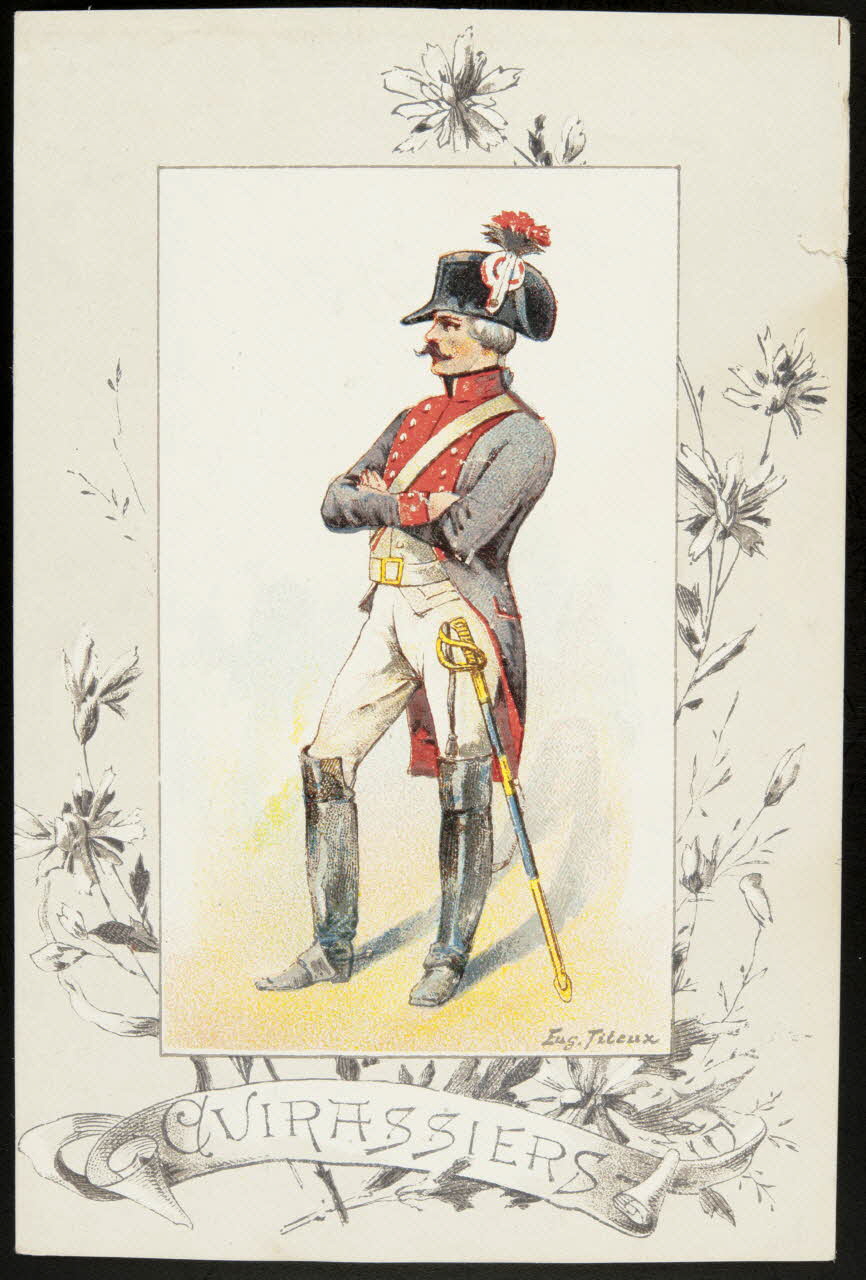 Titeur E. ; Imprimerie H. Laas carte réclame chromo Paris 1878-1905 1995.1.955.24 Photo