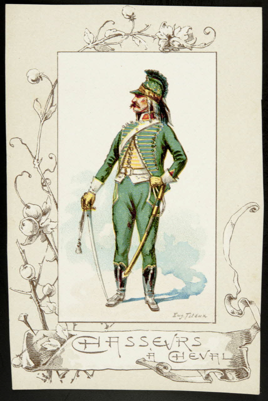 Titeur E. ; Imprimerie H. Laas carte réclame chromo Paris 1878-1905 1995.1.955.53 Photo