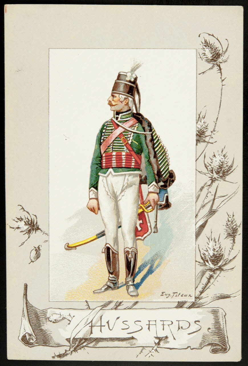 Titeur E. ; Imprimerie H. Laas carte réclame chromo Paris 1878-1905 1995.1.955.70 Photo