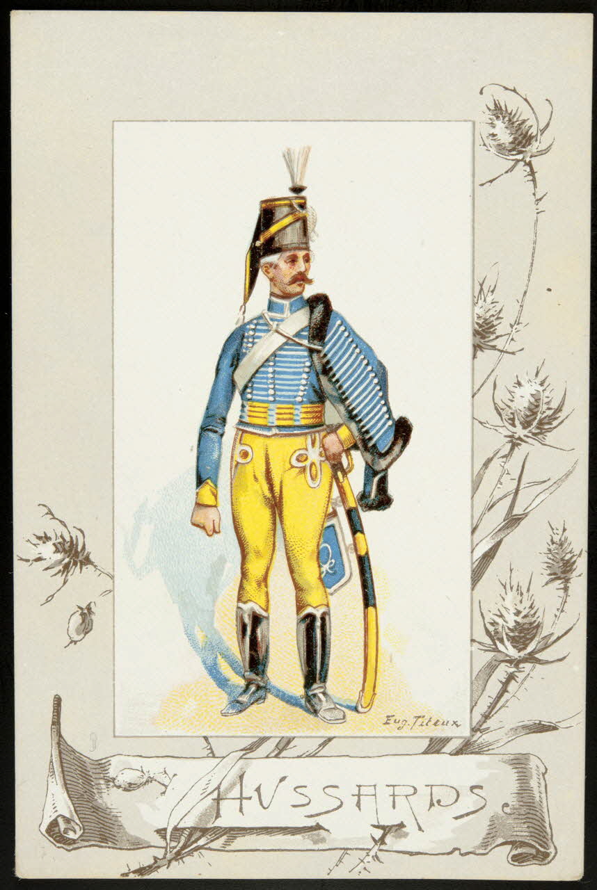 Titeur E. ; Imprimerie H. Laas carte réclame chromo Paris 1878-1905 1995.1.955.71 Photo