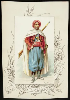 Titeur E. ; Imprimerie H. Laas carte réclame chromo Paris 1878-1905 1995.1.955.8 Photo