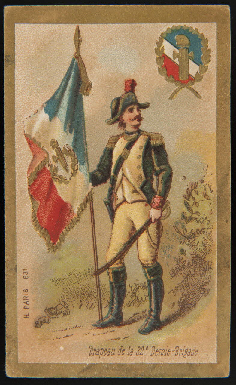 Imprimerie H. Laas carte réclame chromo Paris 1878-1905 1995.1.959.3 Photo