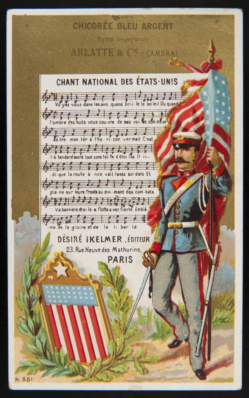 Ikelmer Désiré carte réclame chromo Paris 1878-1905 1995.1.961.4 Photo