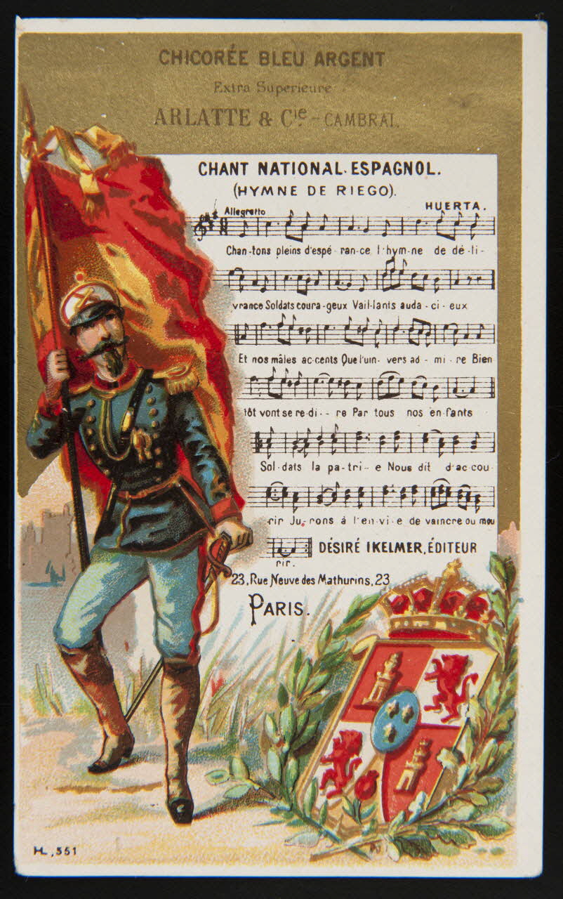 Ikelmer Désiré carte réclame chromo Paris 1878-1905 1995.1.961.5 Photo