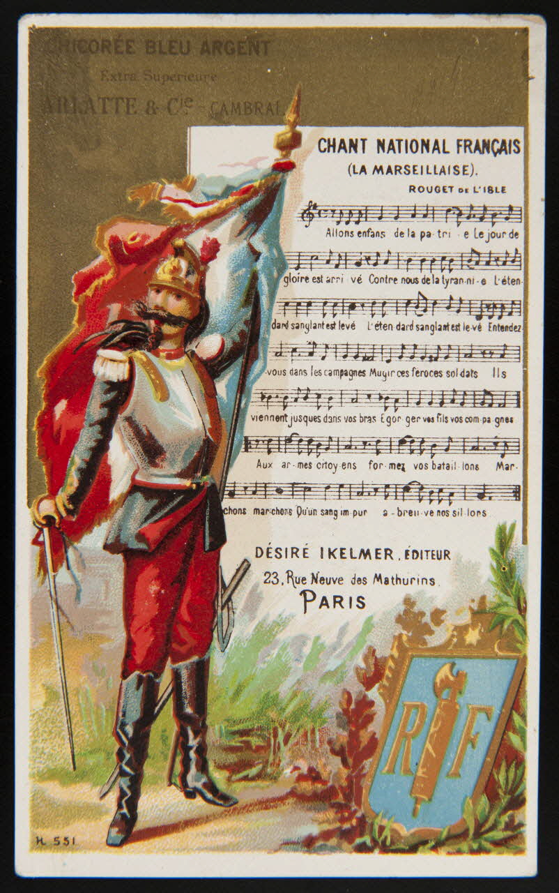 Ikelmer Désiré carte réclame chromo France 1878-1905 1995.1.961.6 Photo