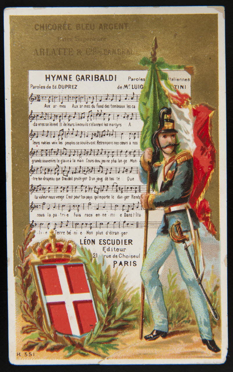 Escudier Léon carte réclame chromo Paris 1878-1905 1995.1.961.8 Photo