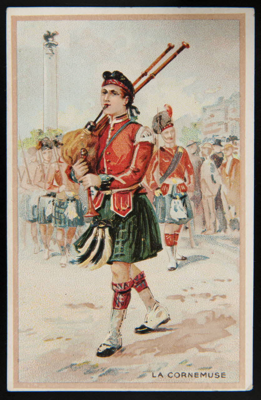 Imprimerie H. Laas carte réclame chromo Paris 1900-1905 1995.1.962.3 Photo