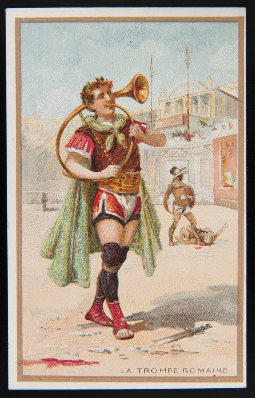 Imprimerie H. Laas carte réclame chromo Paris 1900-1905 1995.1.962.6 Photo