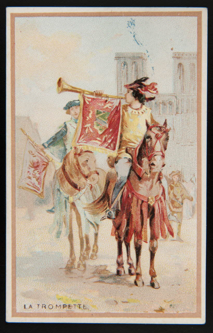 Imprimerie H. Laas carte réclame chromo Paris 1900-1905 1995.1.962.7 Photo