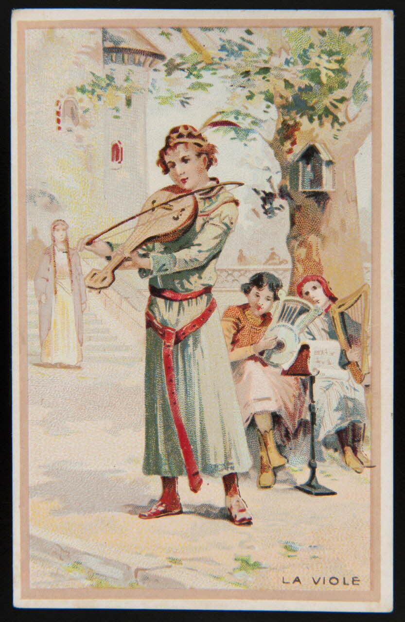 Imprimerie H. Laas carte réclame chromo Paris 1900-1905 1995.1.962.9 Photo