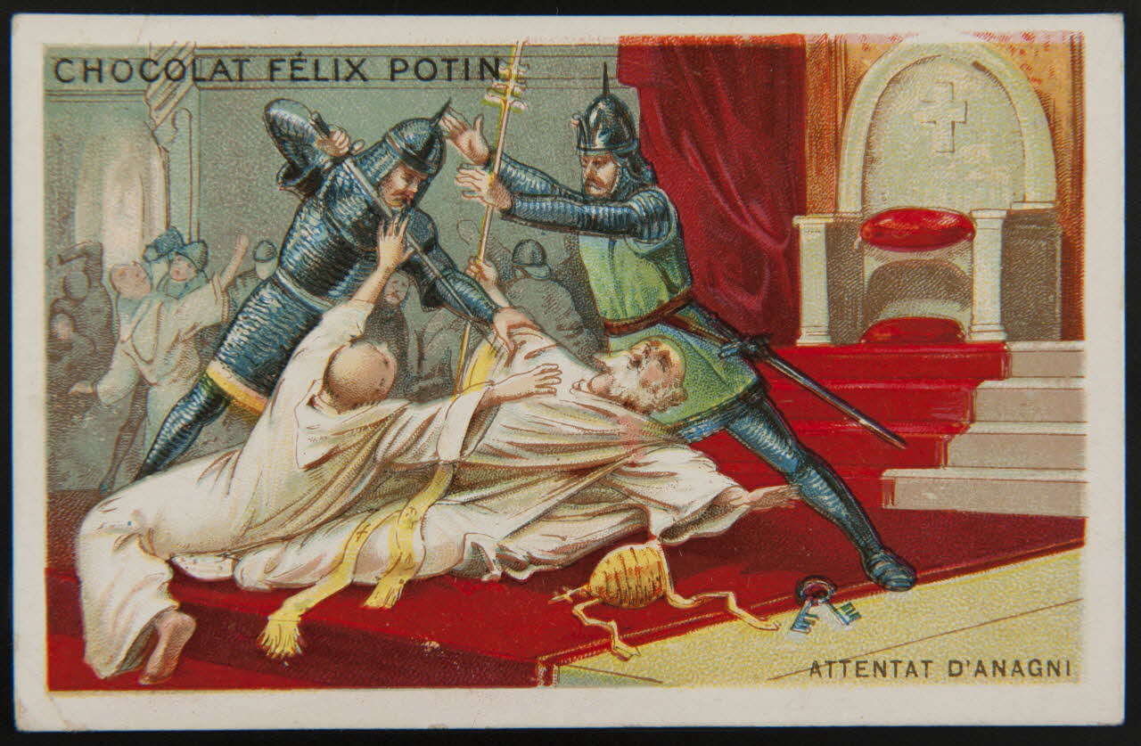 Imprimerie Emile Pécaud & Cie ; Imprimerie H. Laas carte réclame chromo Paris 1900-1905 1995.1.964.1 Photo