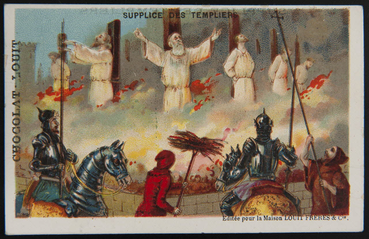 Imprimerie H. Laas carte réclame chromo Paris 1878-1905 1995.1.964.17 Photo