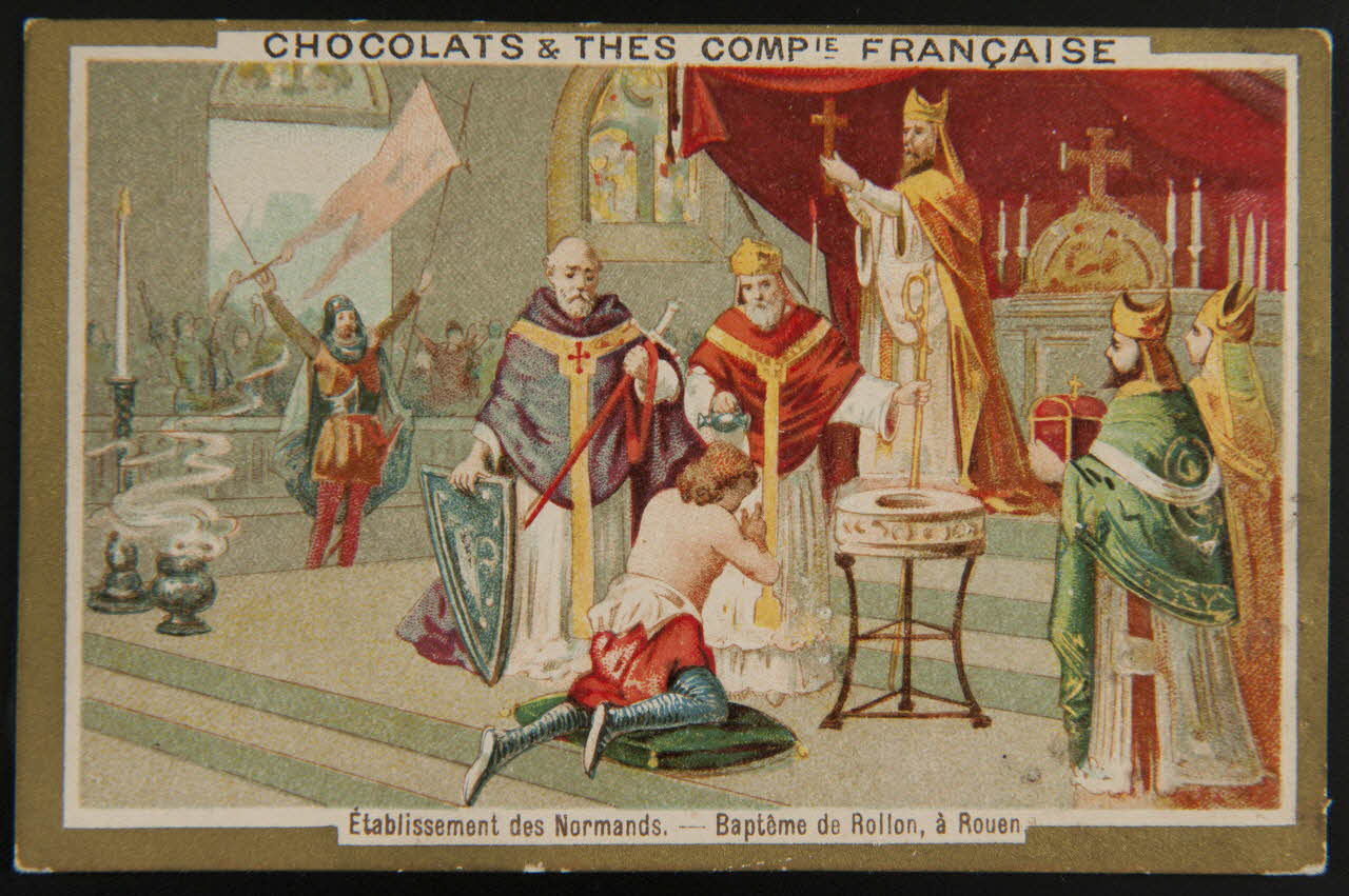 Imprimerie H. Laas carte réclame chromo Paris 1878-1905 1995.1.964.20 Photo